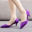 Modest / Simple White Casual Pointed Toe Womens Sandals 2023 5 cm Stiletto Heels Sandals High Heels