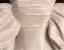 Élégant Ivoire Satin Robe De Bal 2025 Princesse De l'épaule Gonflée Manches Courtes Dos Nu Noeud Train De Balayage Promo Robe De Ceremonie