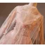 Fabelhaft Rosa Perlenstickerei Perle Pailletten Applikationen Ballkleider 2025 Ballkleid Bandeau Mantel Ärmellos Rückenfreies Lange Tülle Ball