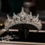 Bling Bling Blanche Cristal Alliage Accessoire Cheveux Mariage 2024 Mariage