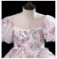 Chic / Beautiful Blushing Pink Prom Flower Girl Dresses Ball Gown 2022 Scoop Neck Beading Multi-Colors Sequins Puffy Short Sleeve Floor-Length / Long Flower Girl Dresses