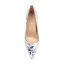 Bling Bling Groen Pailletten Avond Bloemen Pumps 2024 12 cm Naaldhakken / Stiletto Spitse Neus Pumps Hoge Hakken