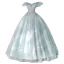 Mode Vert Robe De Bal 2022 Robe Boule De l'épaule Sans Manches Dos Nu Perlage Paillettes Longue Promo Robe De Ceremonie