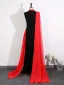 Chinese style Black Lace Flower Evening Party Cheongsam 2025 Trumpet / Mermaid High Neck Sleeveless Floor-Length / Long