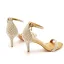 Sexy White Pearl Wedding Shoes 2023 Ankle Strap 7 cm Stiletto Heels Open / Peep Toe Wedding Sandals High Heels