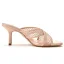 Modest / Simple Beige Casual Womens Sandals 2022 7 cm Stiletto Heels Open / Peep Toe Sandals High Heels