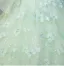 Flower Fairy Sage Green Beading Butterfly Appliques Prom Dresses 2025 Ball Gown Off-The-Shoulder Short Sleeve Backless Floor-Length / Long Prom Formal Dresses Prom Dresses