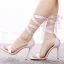 Sexy Champagne Evening Party Womens Sandals 2023 Satin Ankle Strap 10 cm Stiletto Heels Open / Peep Toe Sandals High Heels