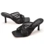 Modest / Simple Beige Casual Womens Sandals 2022 7 cm Stiletto Heels Open / Peep Toe Sandals High Heels