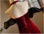 Chic / Beautiful Burgundy Beading Pearl Rhinestone Prom Dresses 2024 Trumpet / Mermaid Off-The-Shoulder Short Sleeve Backless Sweep Train Prom Formal Dresses