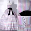 Fashion Multi-Colors Satin Prom Dresses 2022 Ball Gown Strapless Bow Sleeveless Backless Floor-Length / Long Formal Dresses