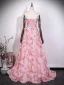 Charmant Rougissant Rose Perlage Paillettes Robe De Bal 2026 Princesse Bustier Sans Manches Dos Nu Longue Robe De Ceremonie