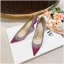 Sparkly Ocean Blue Sequins Evening Party Pumps 2023 Leather 8 cm Stiletto Heels Pointed Toe Pumps High Heels