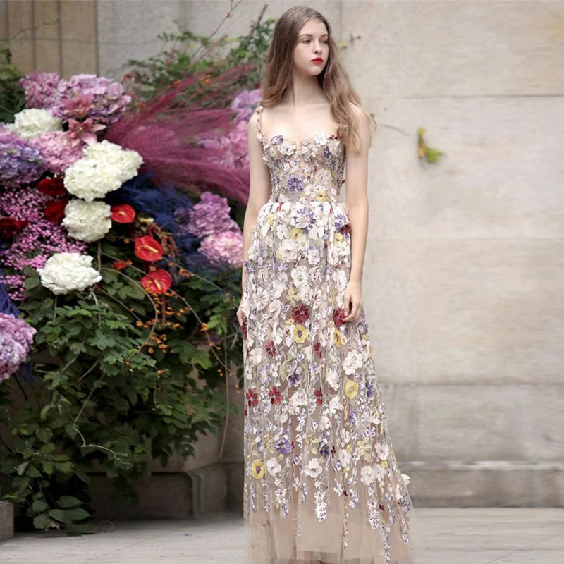 garden formal dresses FEMME Curves LILA Plus Size Layered Tulle A Line Prom & Formal Dress Lavender / 20 USA main image 1