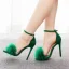Sexy Rougissant Rose Daim Promo Sandales Femme 2024 Bride Cheville 11 cm Talons Aiguilles Peep Toes / Bout Ouvert Sandales Talons Hauts