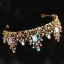 Barokowy Multi-Kolory Stop Rhinestone Ozdoby Do Włosów Ślubne Ślub Tiara 2023