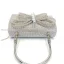 Scintillantes Argenté Faux Diamant Papillon Alliage Promo Pochette 2024