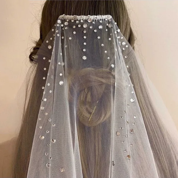 Veaul Sparkly Gold Glitter Wedding Veils 2019