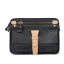 Vintage Zwarte Leer Toevallig Dames Tassen Tote tas Schoudertas 2022