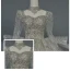 Scintillantes Blanche Perlage Glitter Paillettes Robe De Mariée 2024 Robe Boule Encolure Carrée Manches Longues Dos Nu Longue Mariage