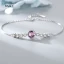 Charming Sky Blue Crystal Sterling Silver Evening Party Necklaces Bracelets 2023 Accessories