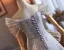 Sparkly Silver Pearl Sequins Prom Dresses 2026 A-Line / Princess Off-The-Shoulder Short Sleeve Backless Floor-Length / Long Prom Formal Dresses