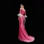 High-end Fuchsia Suede Beading Rhinestone Evening Dresses 2023 Trumpet / Mermaid Scoop Neck Bell sleeves Sweep Train Evening Party Formal Dresses