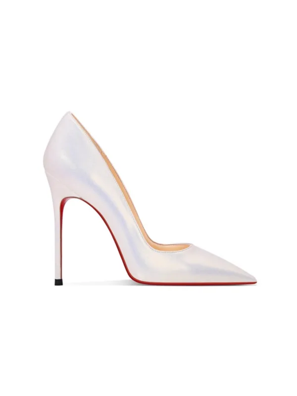 Schöne Weiß Abend Pumps 2026 Leder 12 cm Stilettos Spitzschuh Pumps Hochhackige