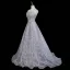Jaw-dropping Fashion Grey Glitter Sequins Prom Dresses 2026 A-Line / Princess Strapless Sleeveless Backless Sweep Train Formal Dresses