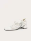 Vintage Weiß Spitze Brautschuhe 2024 5 cm Thick Heels Quadratische Zehe Hochzeit Pumps