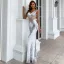 Charmant Noire Faux Diamant Paillettes Transparentes Robe De Soirée 2022 Trompette / Sirène V-Cou Sans Manches Dos Nu Longue Soirée Robe De Ceremonie