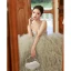 Charming Pleated Sage Green Prom Dresses 2023 Ball Gown Strapless Sleeveless Backless Court Train Prom Formal Dresses