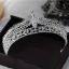 Vintage / Originale Doré Faux Diamant Alliage Mariage Tiare 2022 Accessoire Cheveux Mariage