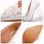 Chic / Beautiful White Pearl Rhinestone Wedding Shoes 2023 Satin 9 cm Crystal Thick Heels Pointed Toe Wedding Pumps High Heels