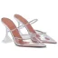 Fashion Silver Evening Party Rhinestone Womens Sandals 2022 9 cm Stiletto Heels Pointed Toe Womens Shoes High Heels