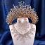 Charmant Bling Bling Fait main Multi-Couleurs Faux Diamant Alliage Accessoire Cheveux Mariage 2023 Mariage