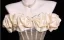 Elegant Prom Dresses Champagne 2026 Ball Gown Ruffle Off-The-Shoulder Short Sleeve Backless Floor-Length / Long Formal Dresses