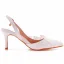 Chic / Beautiful White Summer Lace Flower Wedding Shoes 2022 7 cm Stiletto Heels Pointed Toe Wedding Sandals High Heels