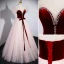Elegant Burgundy Spotted Prom Dresses 2023 A-Line / Princess Scoop Neck Rhinestone Bow Short Sleeve Backless Floor-Length / Long Prom Formal Dresses