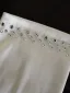 Vintage / Originale Simple Ivoire Faux Diamant Satin Mariage Gants Mariage 2025