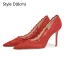 Elegant White Lace Flower Wedding Shoes 2024 8 cm Stiletto Heels Pointed Toe Wedding Pumps High Heels