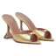 Chic / Beautiful Gold Street Wear Womens Sandals 2022 9 cm Stiletto Heels Open / Peep Toe Sandals High Heels