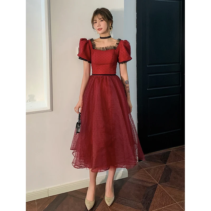 princess polly baby blue dress How to Wear Burgundy Dress Shoes? – MENSWEARR.COM main image 0
