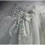 Charmant Vert Cendré Perlage Paillettes Robe De Bal 2023 Robe Boule Bustier Sans Manches Dos Nu Train De Balayage Robe De Ceremonie