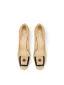 Vintage Nude Leder Ball Pumps 2026 8 cm Thick Heels Spitzschuh Pumps Hochhackige