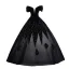 Vintage / Retro Black Rhinestone Prom Dresses 2024 Ball Gown Off-The-Shoulder Short Sleeve Backless Floor-Length / Long Prom Formal Dresses