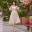 Modest / Simple Sage Green Bridesmaid Dresses 2023 A-Line / Princess Short Sleeve Backless Tea-length Bridesmaid Dresses