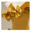 Fashion Yellow Appliques Prom Dresses 2023 A-Line / Princess Strapless Sleeveless Backless Floor-Length / Long Prom Formal Dresses