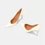 Elegant Sky Blue OL Office Pumps 2026 Leather 7 cm Stiletto Heels Pointed Toe High Heels