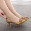 Sparkly Silver Rhinestone Sequins Wedding Shoes 2023 Wedding 7 cm Stiletto Heels Pointed Toe Wedding Shoes High Heels